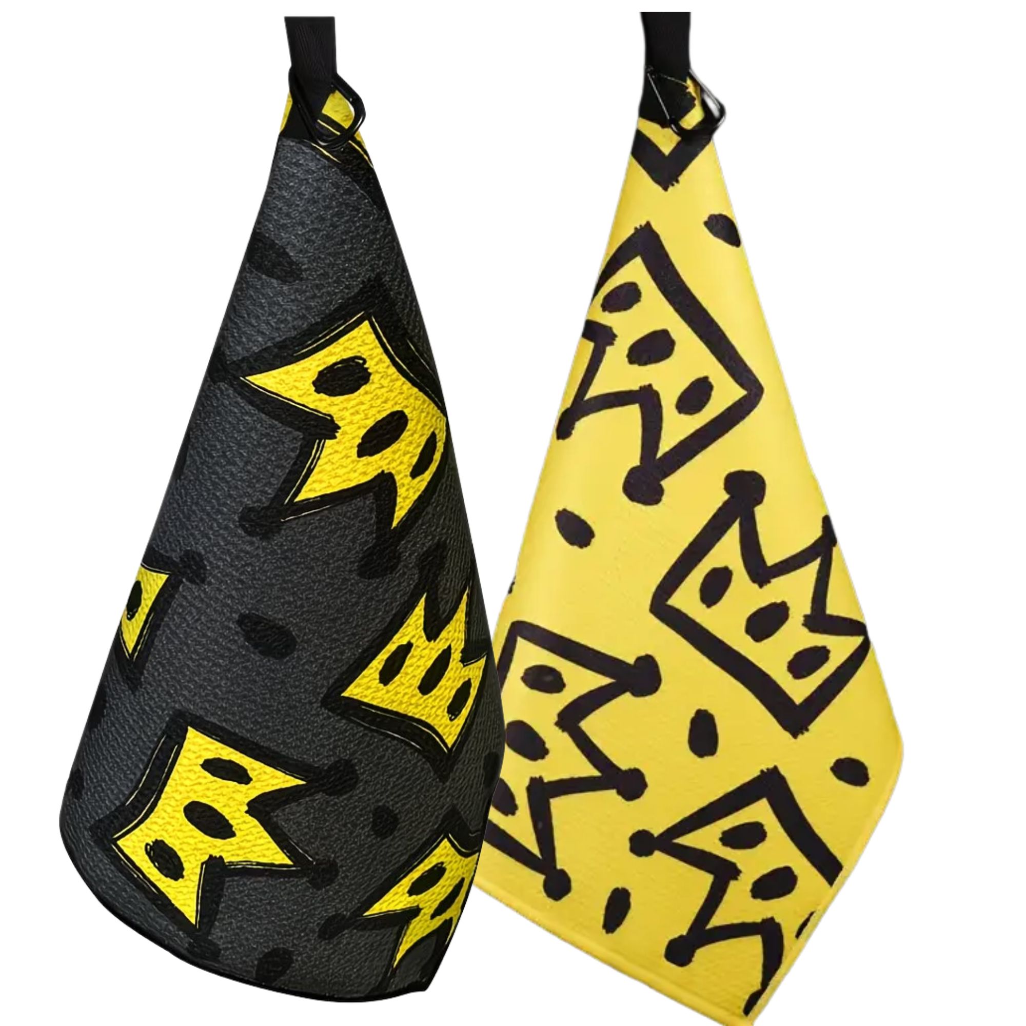 2pcs King Crown Large Golf Tow - Golf Towel Waffle review and price
